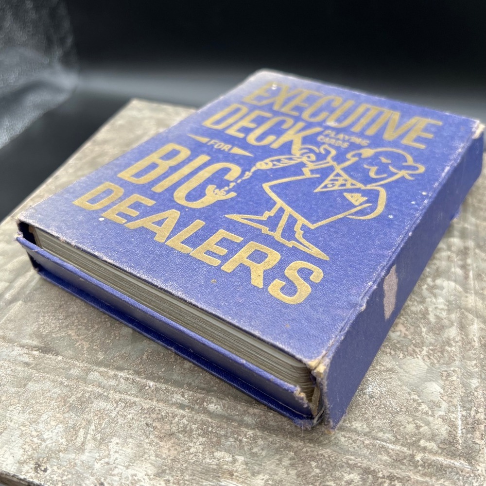 Vintage Arrco Executive Deck for Big Dealers Jumbo Playing Cards 5x7 1960s USA - Picture 10 of 10